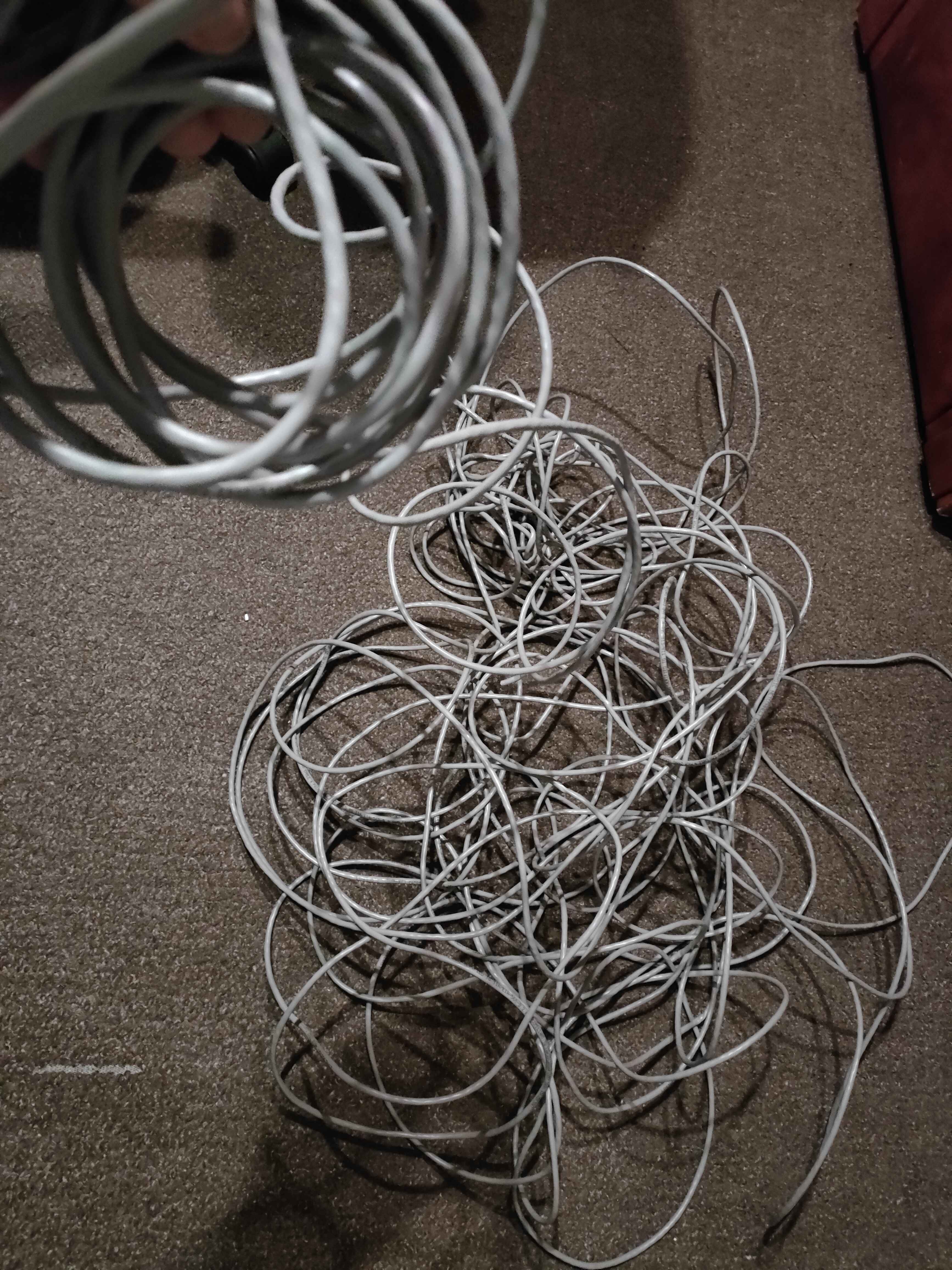 Kabel Ethernet Cat5e – 30 m (bez wtyczki)